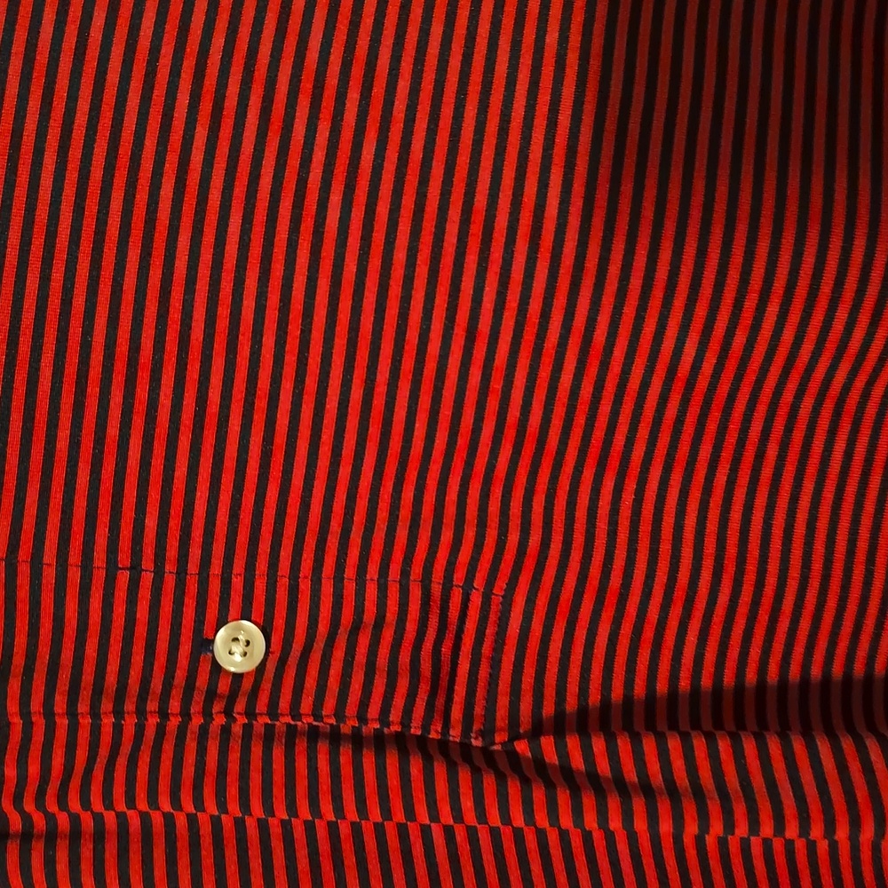Saddlebred Performance Polo Golf Shirt‎ Red Black Mens Size XL - Picture 3 of 5
